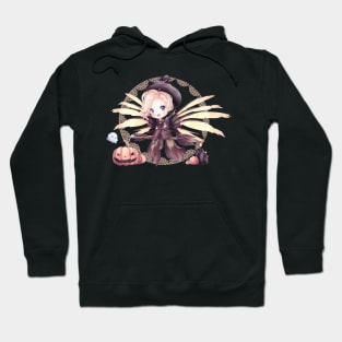 Cute Chibi Mercy Witch Painting Hoodie